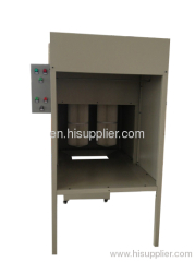 manual powder coating booth