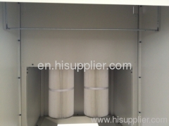 manual powder coating booth