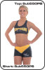 Sublimation Printed Cheerleading Sportswear Moisture Wicking