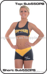 Sublimation Printed Cheerleading Sportswear Moisture Wicking