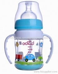 Heat transfer film for baby bottle