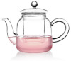 Mouth Blown Heat Resistant Glass Teapots Coffee Pots