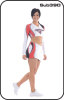 Length Body Cheerleading Sportswear for Adults and Youth