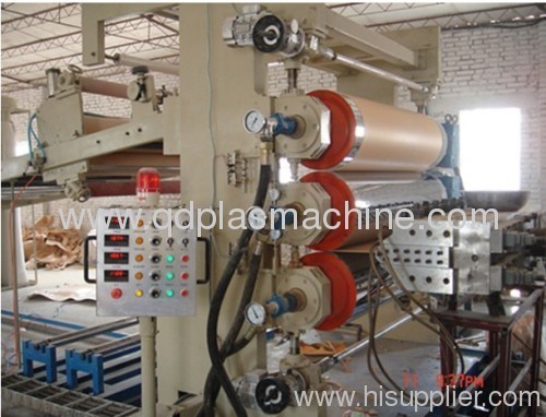 PVC sheet making machinery