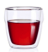 High Quality Double Wall Glass Teacup