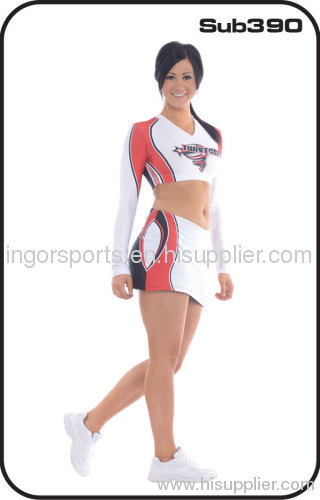 Basketball Cheerleading Sportswear , Cute Cheerleading Spirit Wear