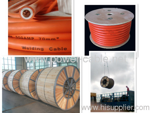 copper conductor rubber insulation rubber cable