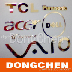 Newly design and high quality metal nameplate, metal logo sticker