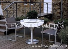 led furniture/led glow furniture/led table and chair furniture