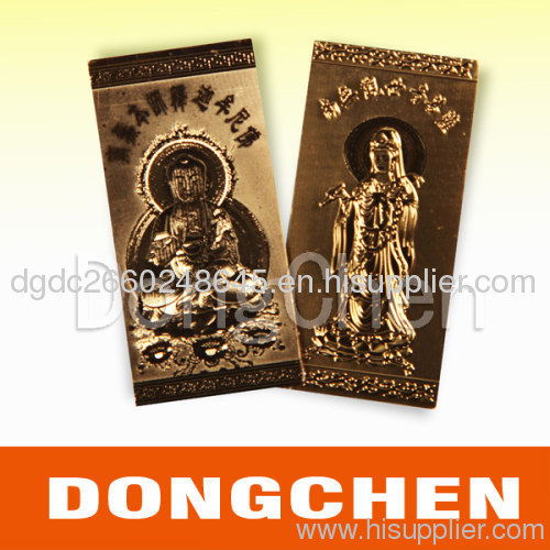 High class gold foil embossing products, gold foil embossing card