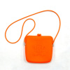 Fashion lady silicone shoulder bag