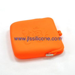 Fashion lady silicone shoulder bag