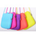 Charming silicone lady's shoulder bag