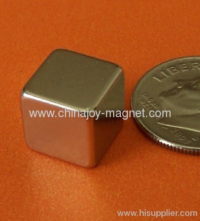 Powerful Cube Neodymium Magnets 3/8 inch