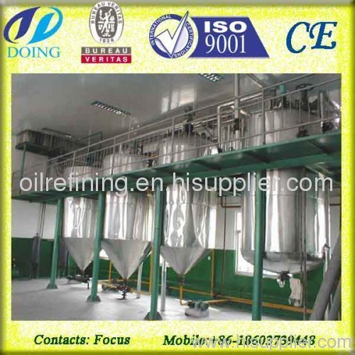 sunflower oil refinery project