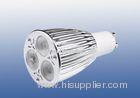 Indoor 6W GU10 LED Spotlight Bulbs AC100V / 240V For Meeting Room