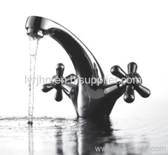 Two handle basin mixer