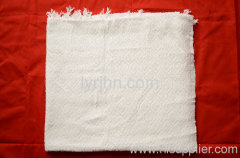 Elegant 100% polyester white worship towel