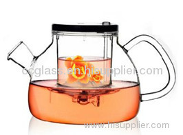Insulated Borosilicate Glass Coffee Pot Tea Pot