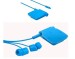 blue bluetooth headset LH-111