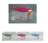 plastic storage bin with lid