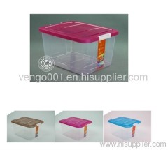 plastic storage bins with lid