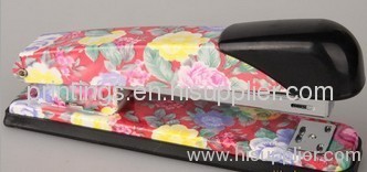 Heat transfer printing film for stapler of stationery