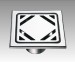 Square Stainless Steel Anti-odor Socket Floor Drain