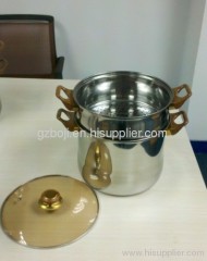 Competitive price 3 pcs stainless steel couscous pot