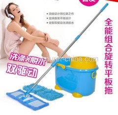 Tornado Flat Mop spin bucket with Corrosion resistance Level 10