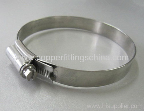 British Type Stainless Steel Hose Clamp