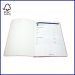 saddle stitching weekly planner