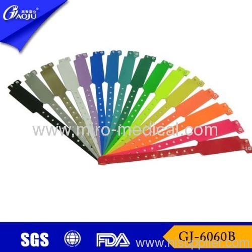 Adult plastic promotion style Id band