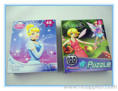 Popular Jigsaw puzzle--Disney Fairies 100pcs puzzle