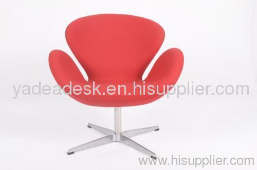 woolen fabric swan chair from furniture manufacturer