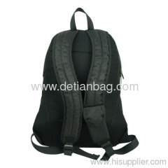 Good quality black padded 14 17 inch laptop computer travel backpacks for college