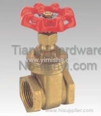 Horizontal Brass Two General Formula Gate Valve