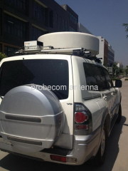 90cm satellite news gathering antenna