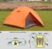 3 persons outdoor dome tent