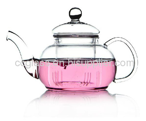 Heat Resistant Borosilicate Glass Teapots