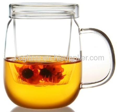 Heat Resistant Borosilicate Glass Tea Cups