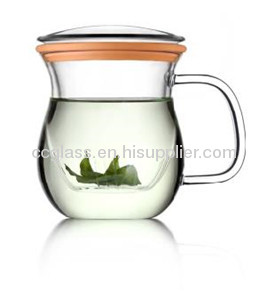 Mouth Blown Borosilicate Glass Tea Cups