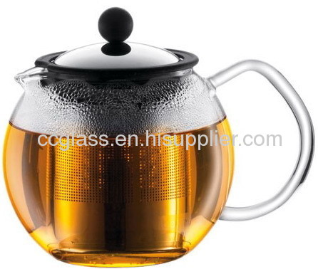 Heat Resistant Borosilicate Glass Teapots