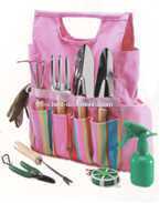 DIY tool and garden tool kit in fold able canvas bag