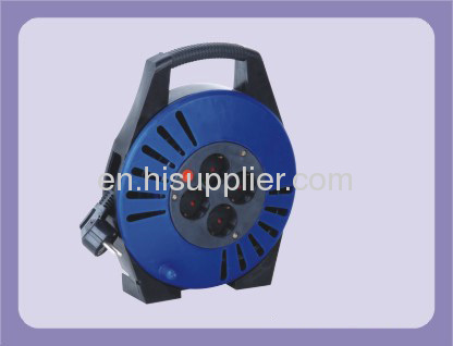 10M Germany Extension Cable Reel With 4 Outlet Sockets