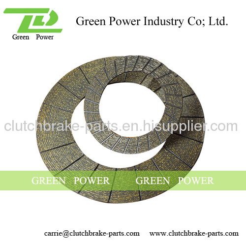 GPI good qualityAsbestos clutch facing 