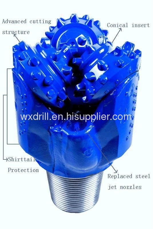 IADC 547 TCI Tricone Drill Bits