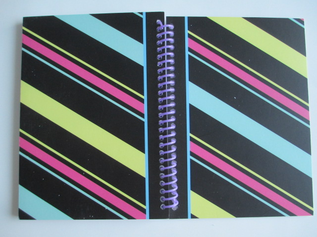 3 subjects spiral notebook