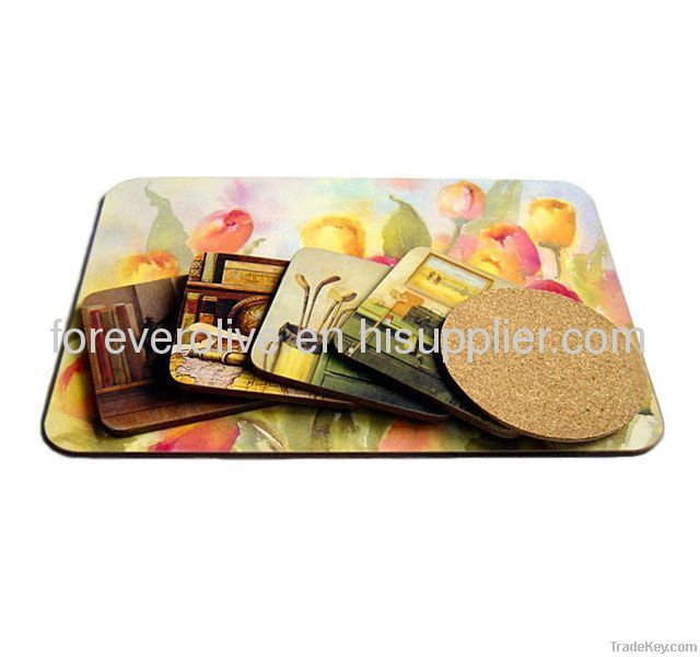 2012 Custom MDF butterfly coffee placemat