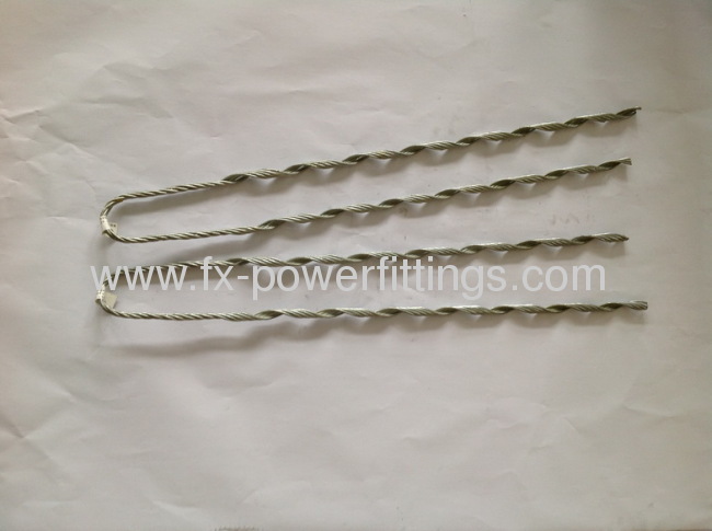 HOT DIP GALVANIZED preformed guy grip (dead end termination